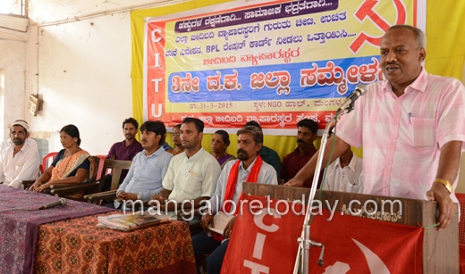 Street vendors protest 1